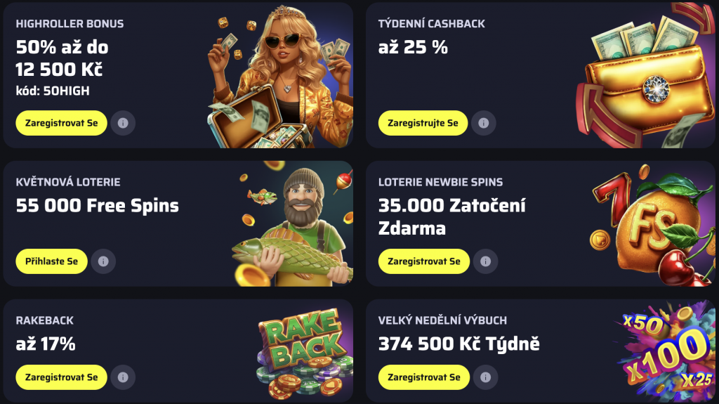 Bonusy a propagační akce v kasinu BDM Bet