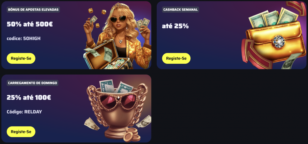 Bónus e Promoções do Casino BDMBet